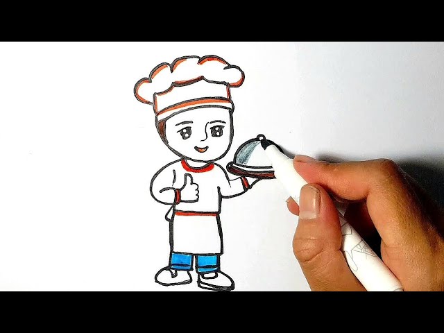 Cách Vẽ Đầu Bếp: Hướng Dẫn Chi Tiết Từ Cơ Bản Đến Nâng Cao