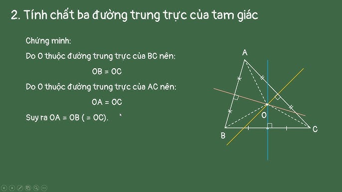 Cách vẽ đường trung trực trong tam giác Gallery 2