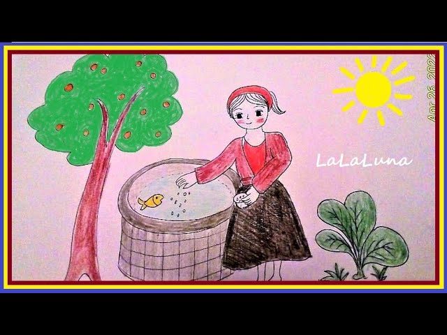 Vẽ Truyện Cổ Tích Lớp 8 Tấm Cám Gallery 2