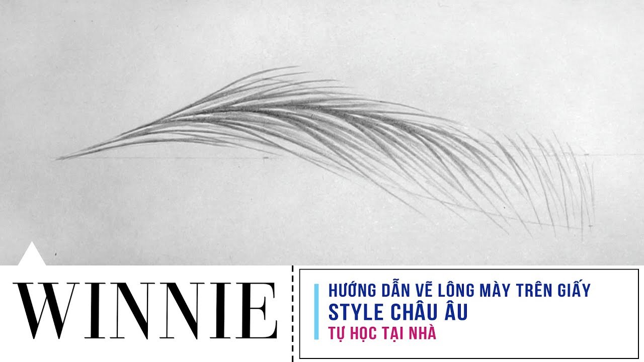 Cách Vẽ Lông Mày Phẩy Sợi
