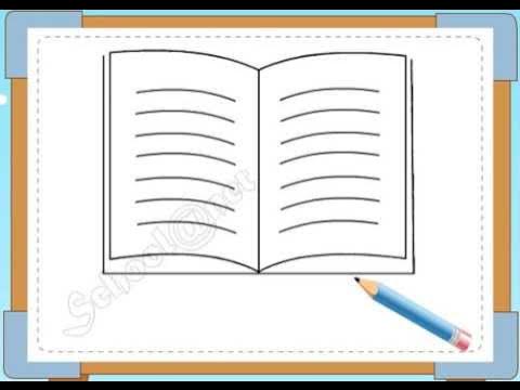 Cách Vẽ Sách Vở Đơn Giản và Sinh Động