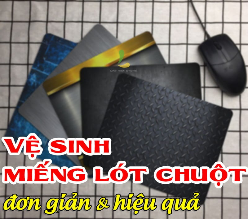 Cách Vệ Sinh Lót Chuột Hiệu Quả và Nhanh Chóng Gallery 1