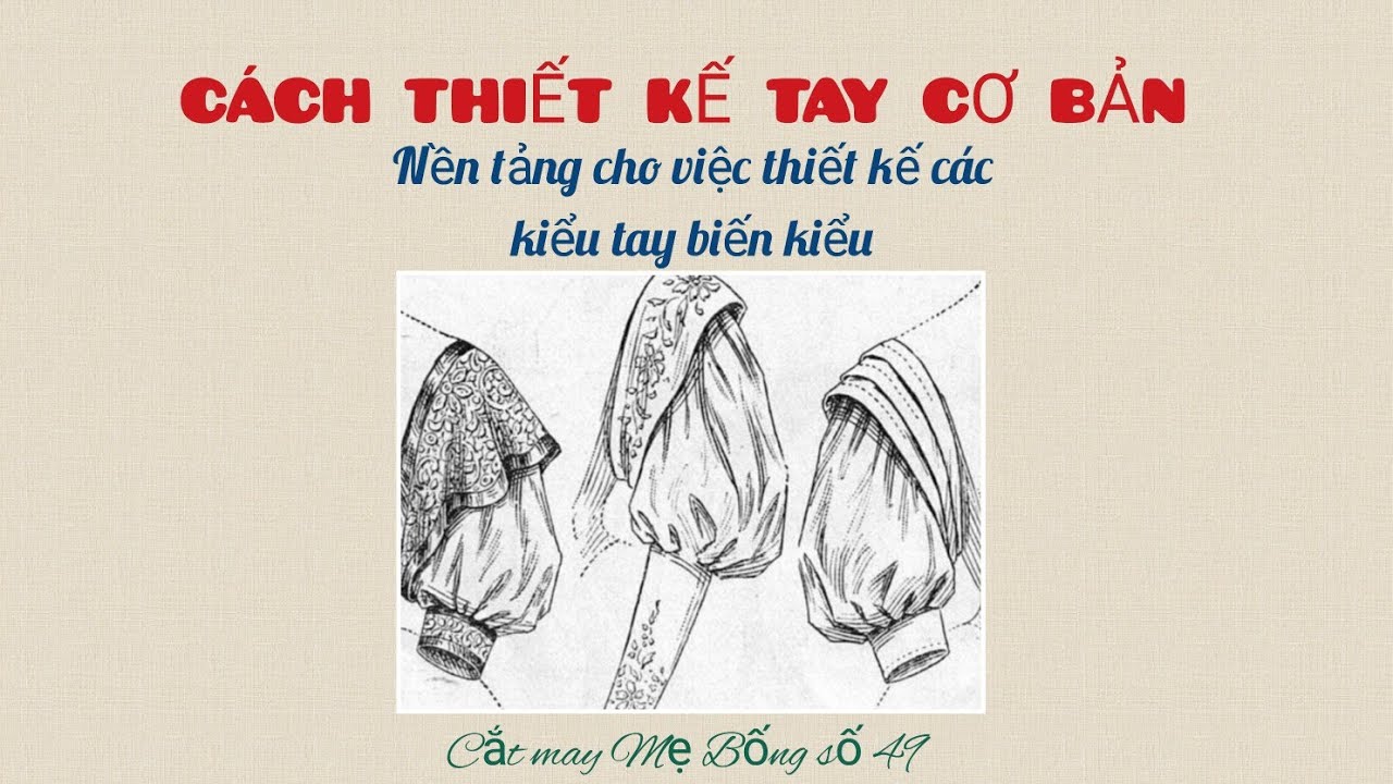 Cách Vẽ Tay Áo Phồng