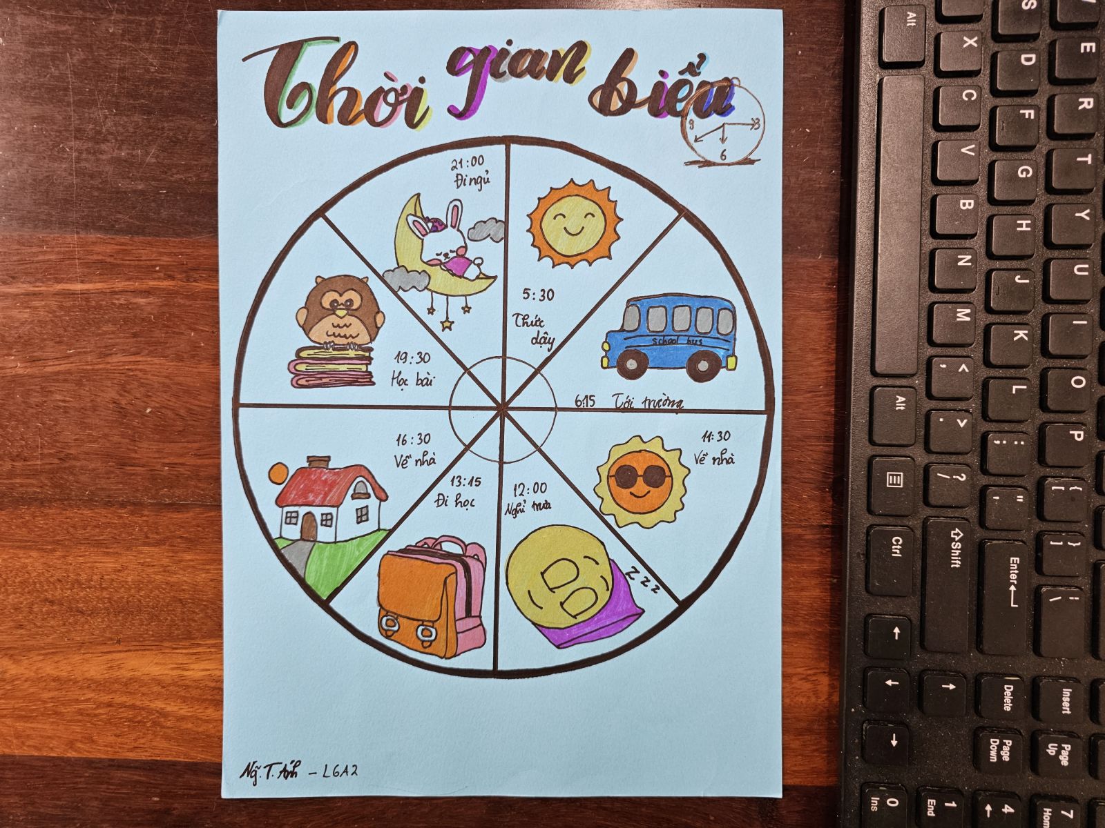 Cách Vẽ Thời Gian Biểu Hiệu Quả và Dễ Dàng