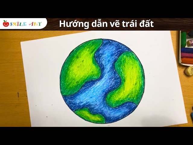 Cách Vẽ Trái Đất Gallery 1