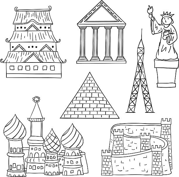 Vẽ Vạn Lý Trường Thành Đơn Giản Gallery 2