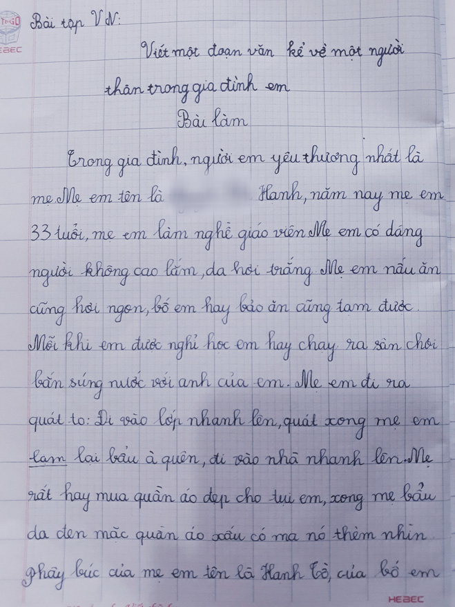 Bài Văn Tả Người Thân Hay Nhất Gallery 1