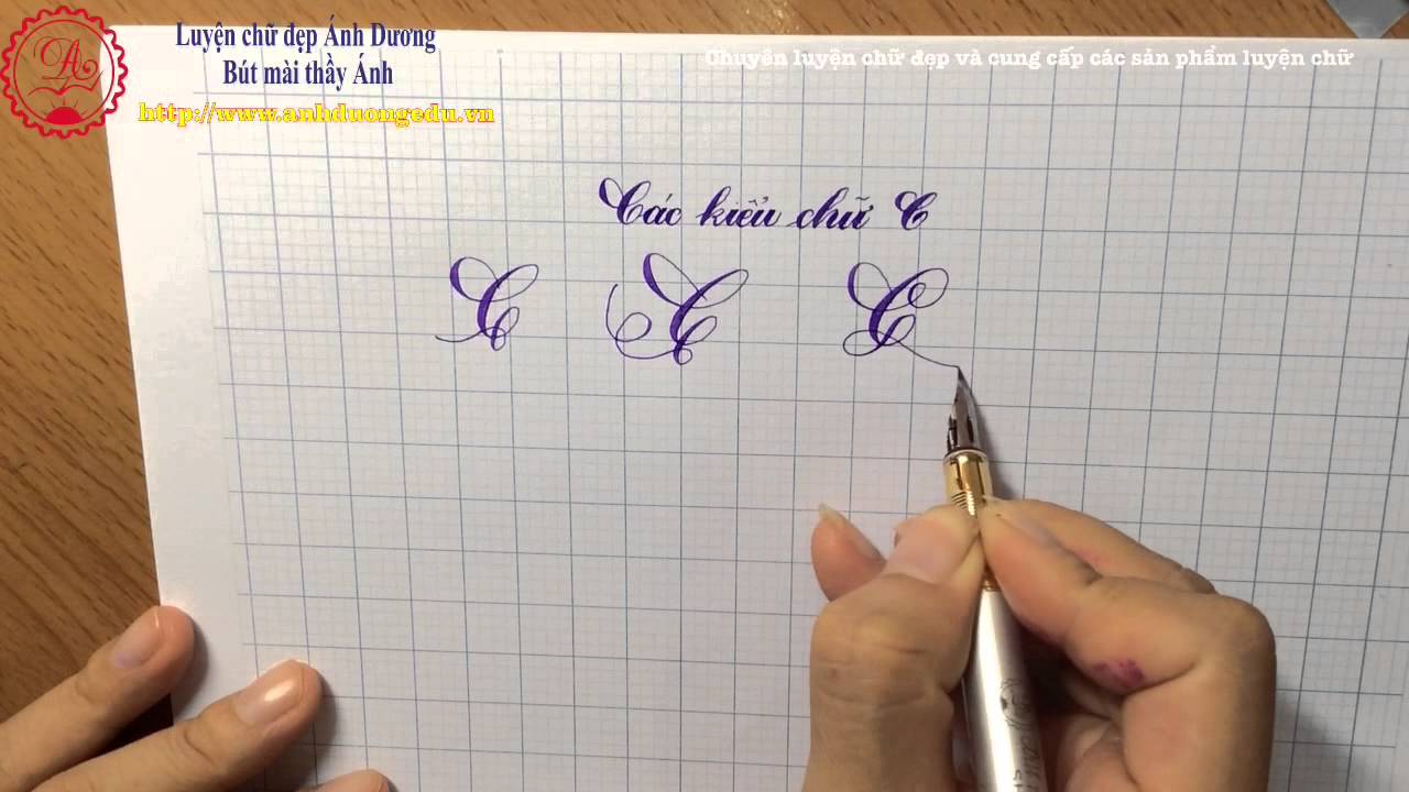 Cách Viết Chữ C Sáng Tạo
