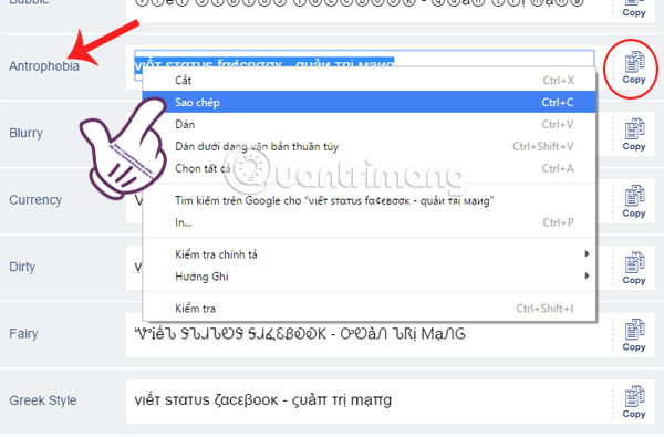 Cách Viết Chữ Đẹp Trên Facebook