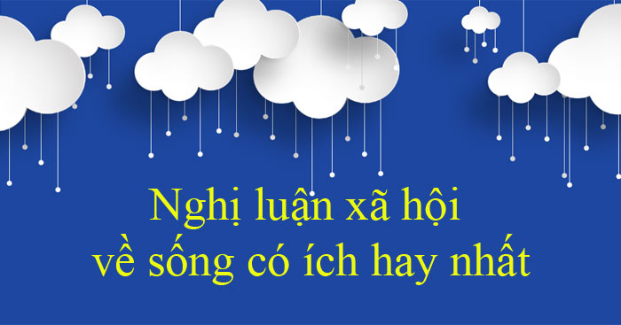 Viết Đoạn Văn Về Sống Có Ích Gallery 2
