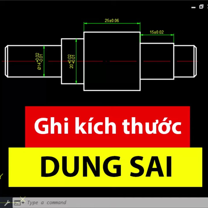 Cách viết dung sai trong CAD Gallery 2