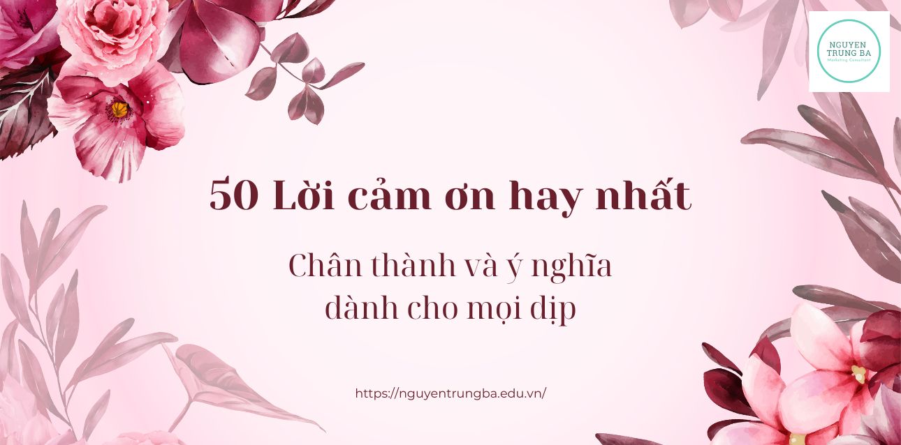 Cách Viết Lời Cảm Ơn Hay