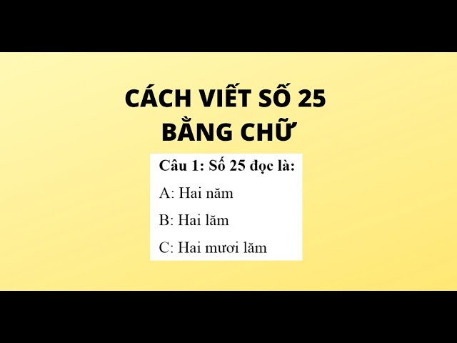 25 Triệu Viết Bằng Chữ Số Gallery 1