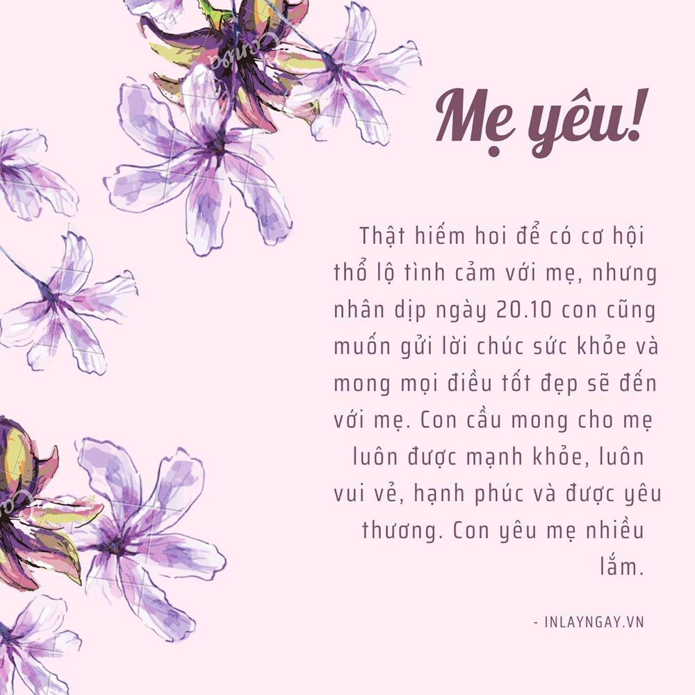 Cách Viết Thiệp 20/10 Hay và Ý Nghĩa