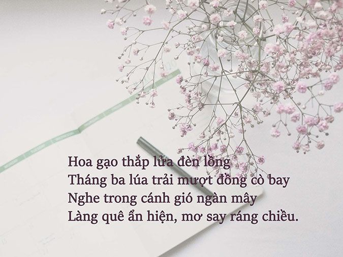 Thơ về tháng 3 - Mùa Xuân Về Trên Cánh Thơ Gallery 2
