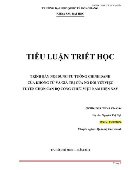Cách Viết Tiểu Luận Chuẩn: Hướng Dẫn Chi Tiết Từ A Đến Z