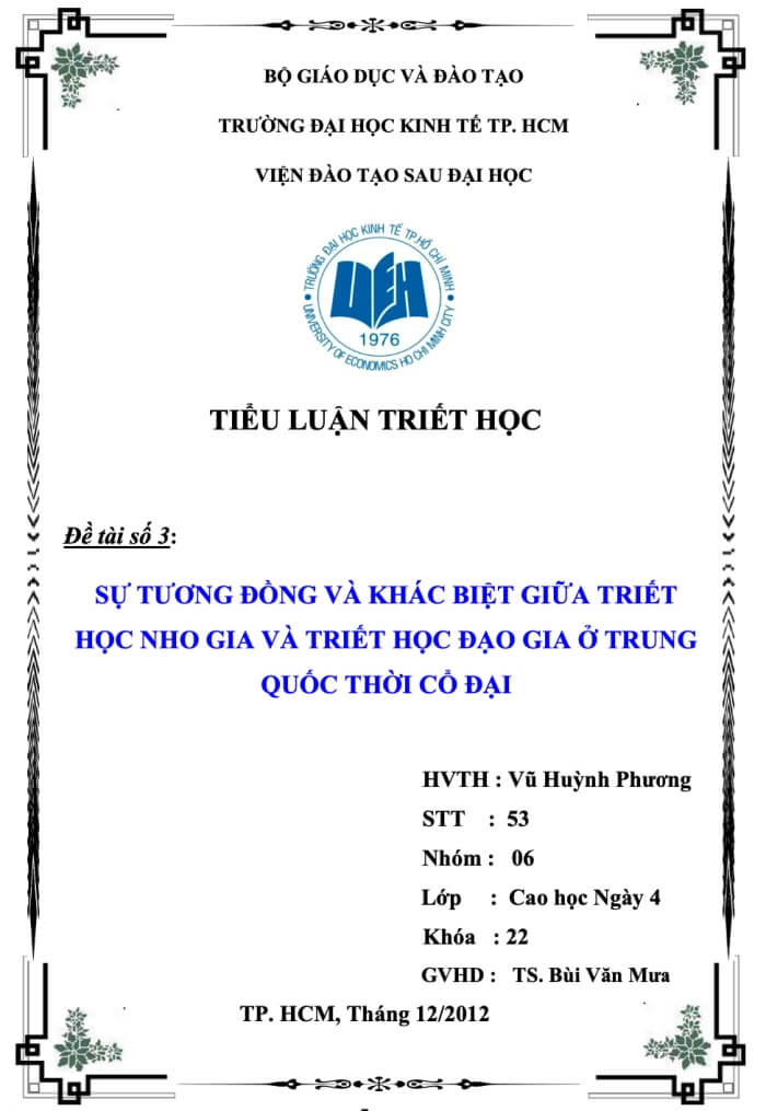 Cách Viết Tiểu Luận Triết Học Chuẩn SEO