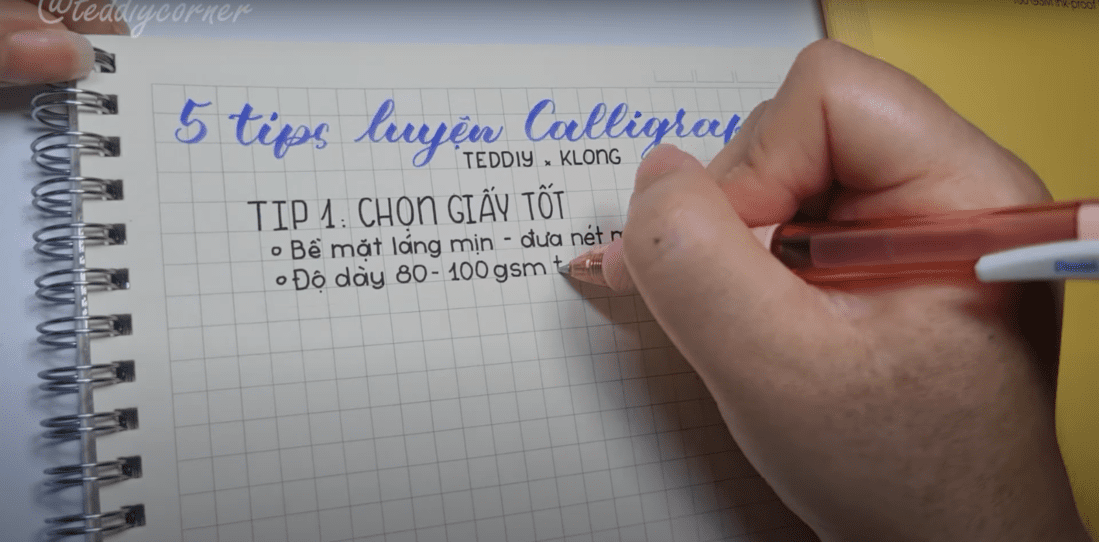 Cách Viết Vở Caro