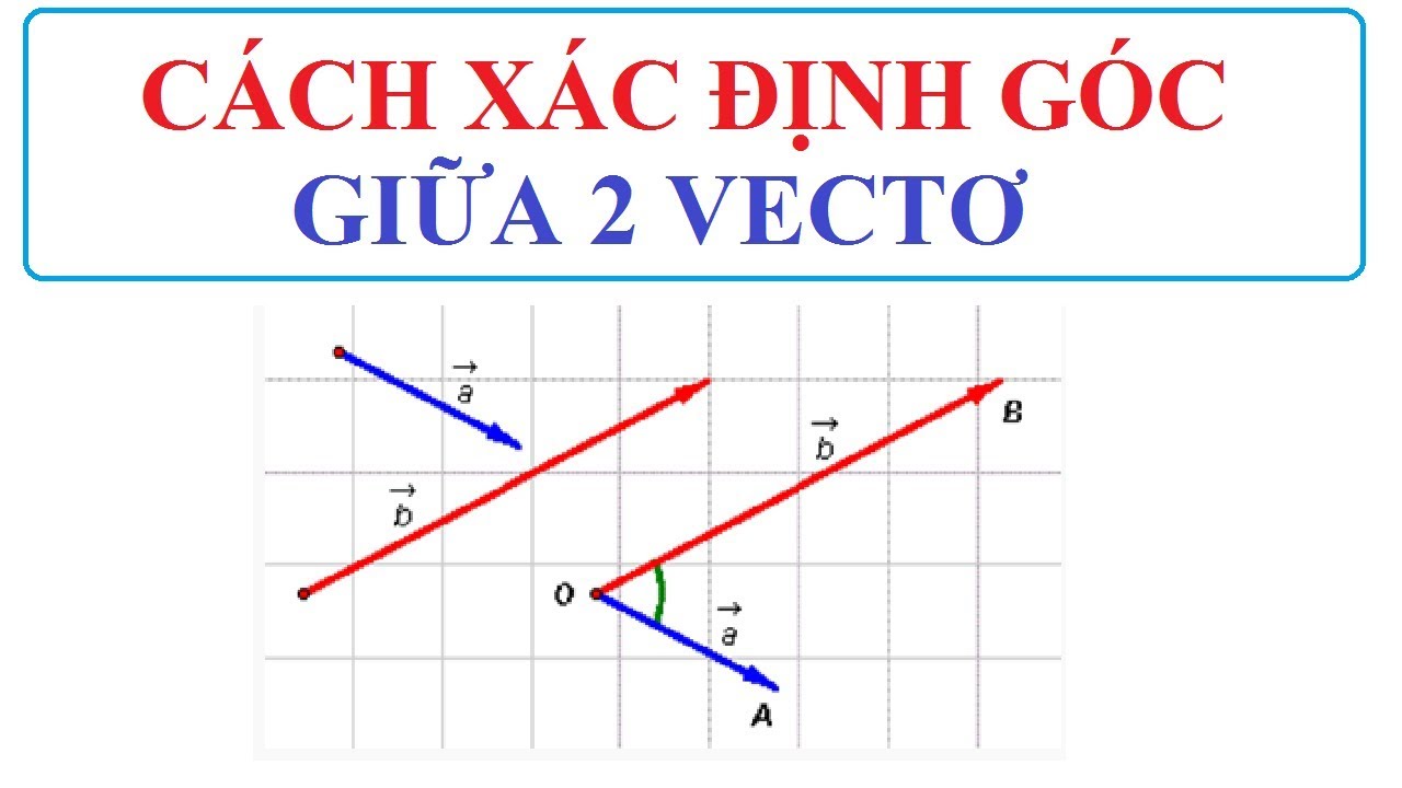 Cách Xác Định Góc Giữa 2 Vecto