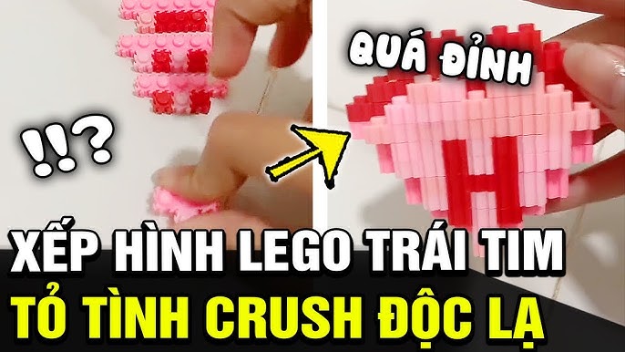 Cách Xếp Lego Hình Trái Tim Gallery 1