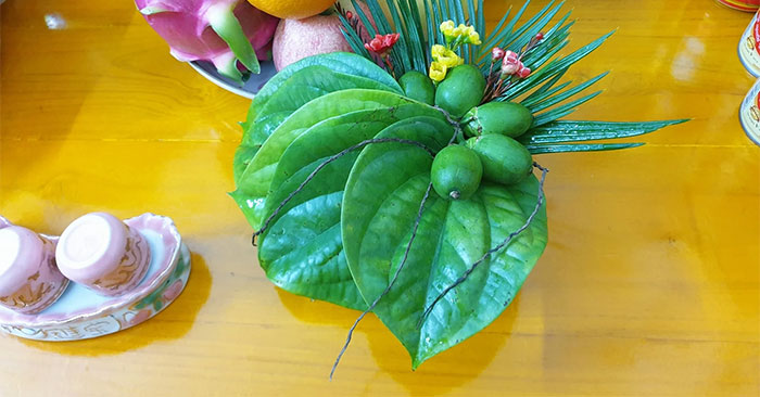 Cách Xếp Trầu Cau Thắp Hương Chuẩn Nhất Gallery 1