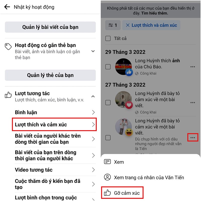 Cách Xóa Like Ảo Trên Bài Viết Facebook