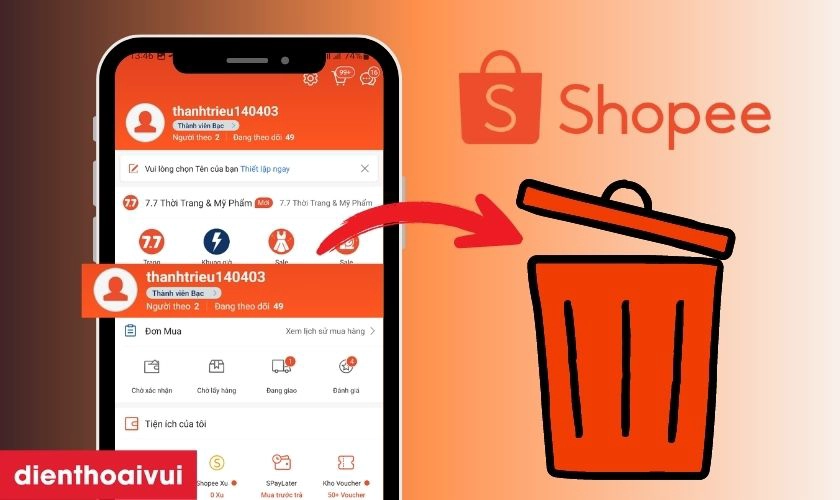 Cách Xóa Tài Khoản ShopeePay Gallery 1