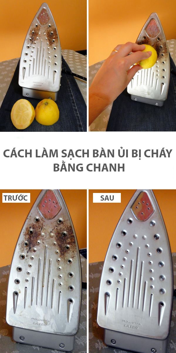 Cách Xử Lý Bàn Là Bị Dính Vải