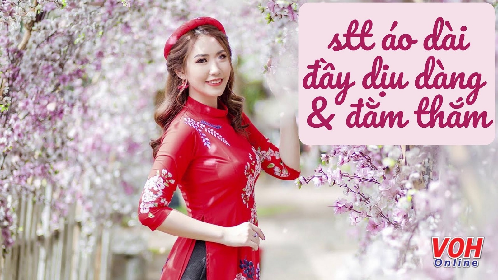 Thơ về Áo Dài Đỏ Gallery 2