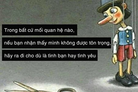 Cảm thấy không được tôn trọng