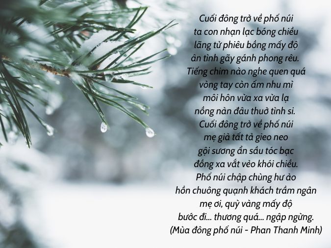 Những Bài Thơ Hay Về Mùa Đông Gallery 2