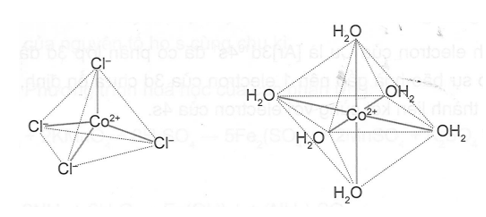 Phản ứng của [Co(H2O)6]2+ với 4Cl- Gallery 1