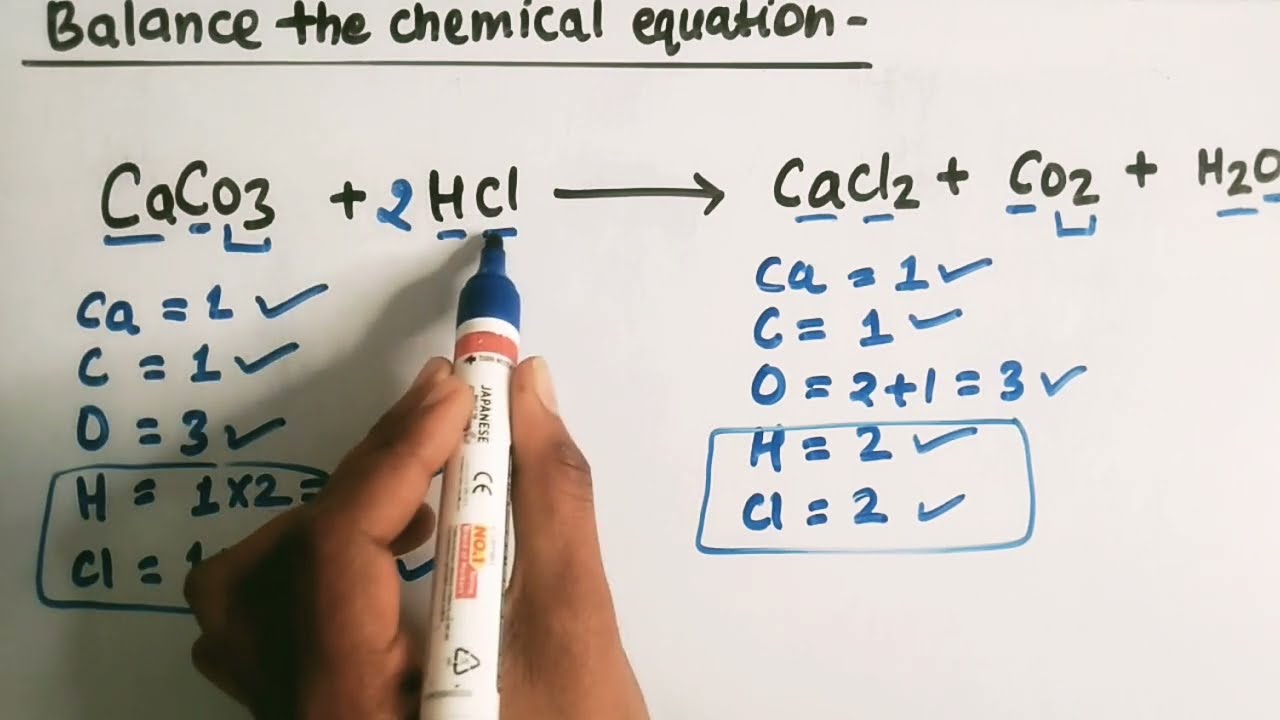 Phản ứng CaCO3 + HCl → CaCl2 + CO2 + H2O Gallery 1