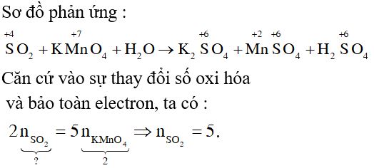 Phản ứng SO2 + H2O + KMnO4 Gallery 1