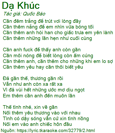Cần thêm nắng để trút vơi lòng đầy