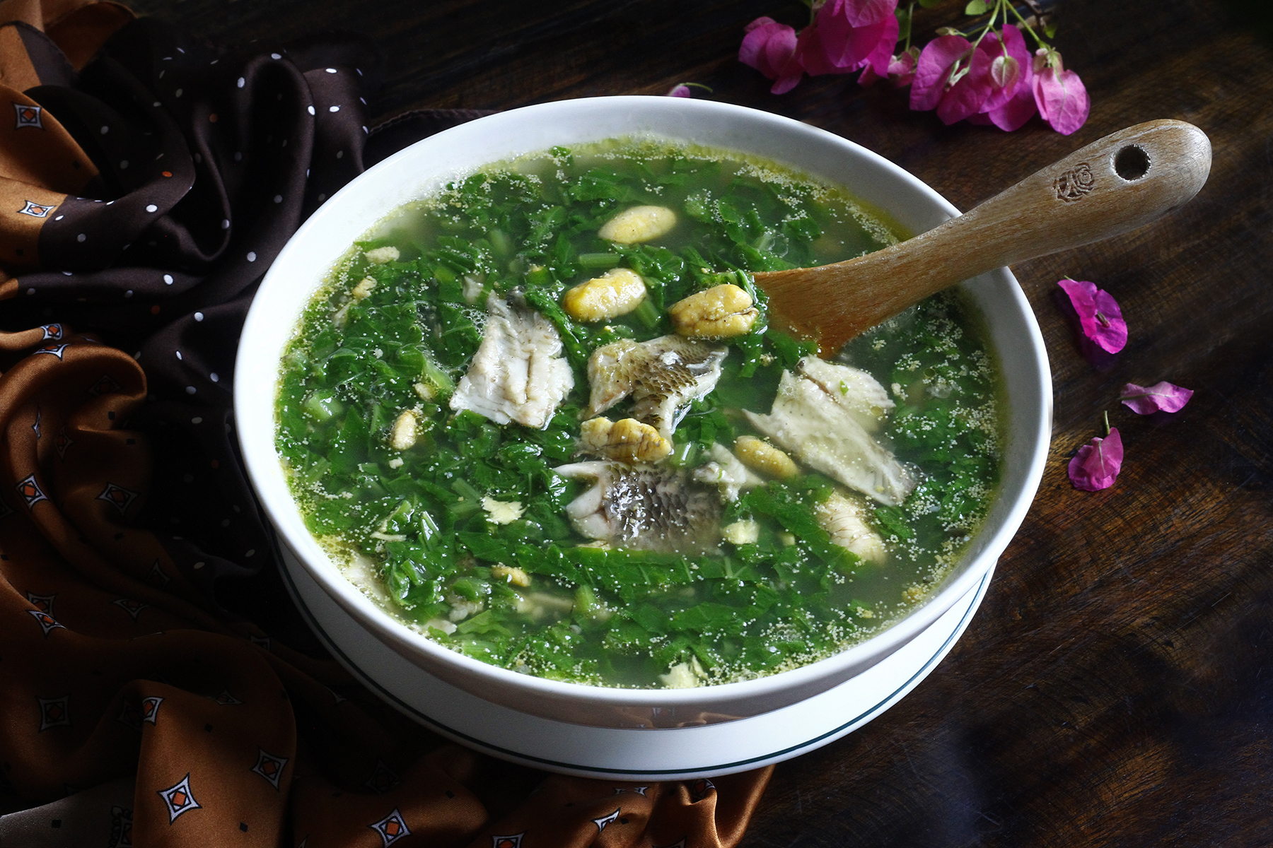 Canh Cá Rô Rau Cải Ngon Tuyệt Vời