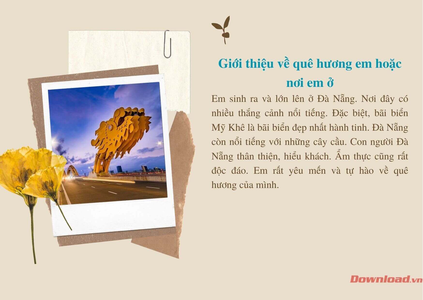 Giới thiệu về quê hương em lớp 2 Gallery 1