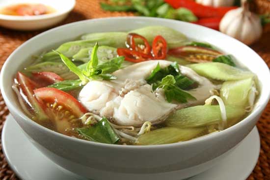 Canh Dọc Mùng Nấu Chua