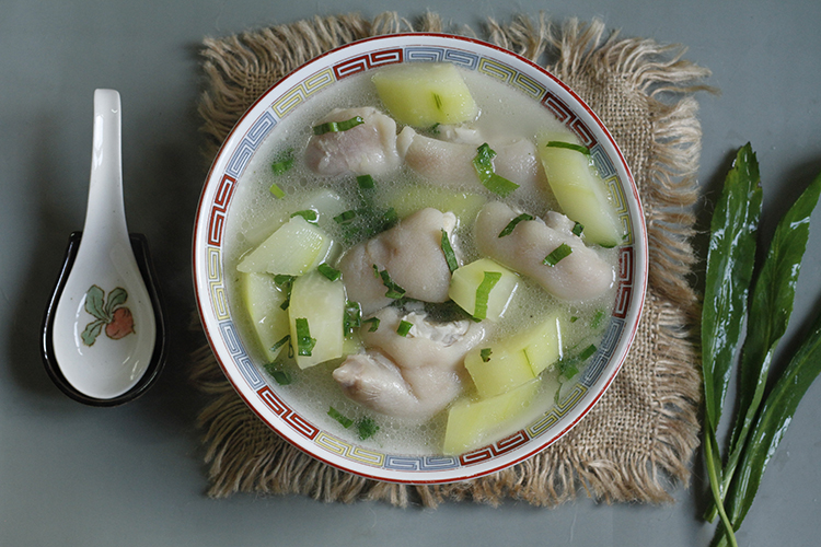 Canh Đu Đủ Xanh