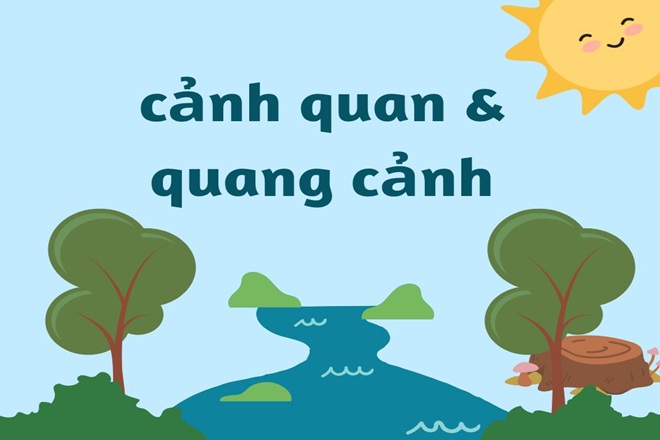 Cảnh quan hay cảnh quang?