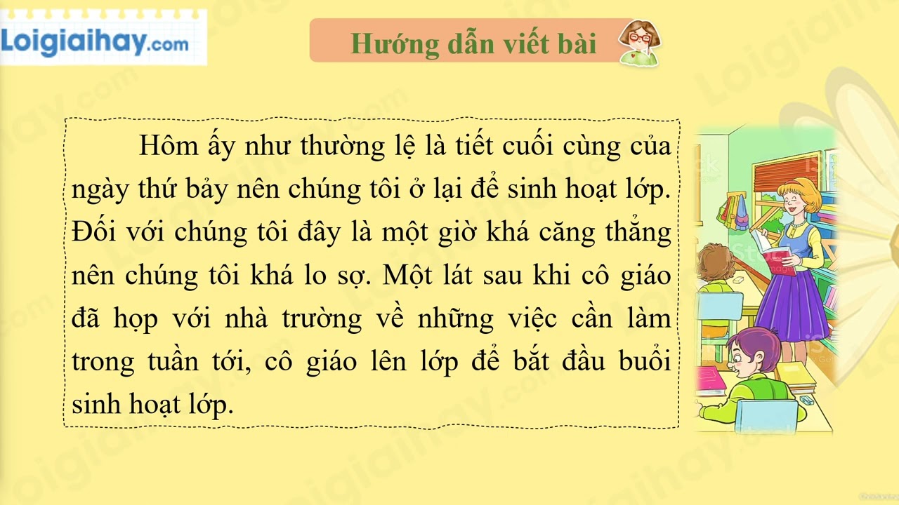 Bài Văn Tả Cảnh Sinh Hoạt Lớp 6 Chân Trời Sáng Tạo Gallery 1