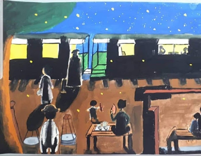 Bức Tranh Phố Huyện Trong Hai Đứa Trẻ Gallery 1