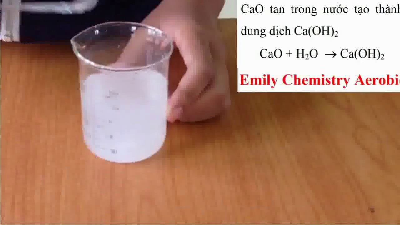 Ca(OH)2 làm quỳ tím chuyển màu gì?
