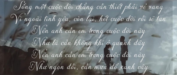 Cap lời bài hát ngắn Gallery 1