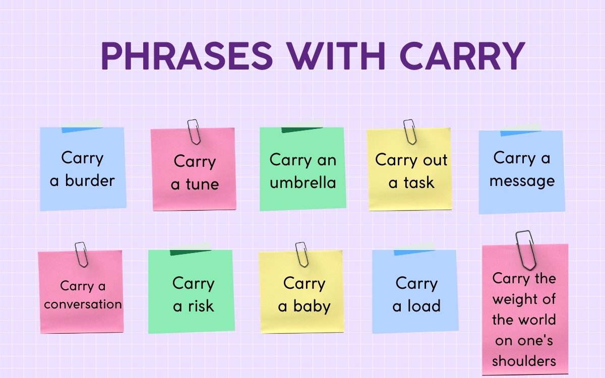 Carry + Giới từ Gallery 1