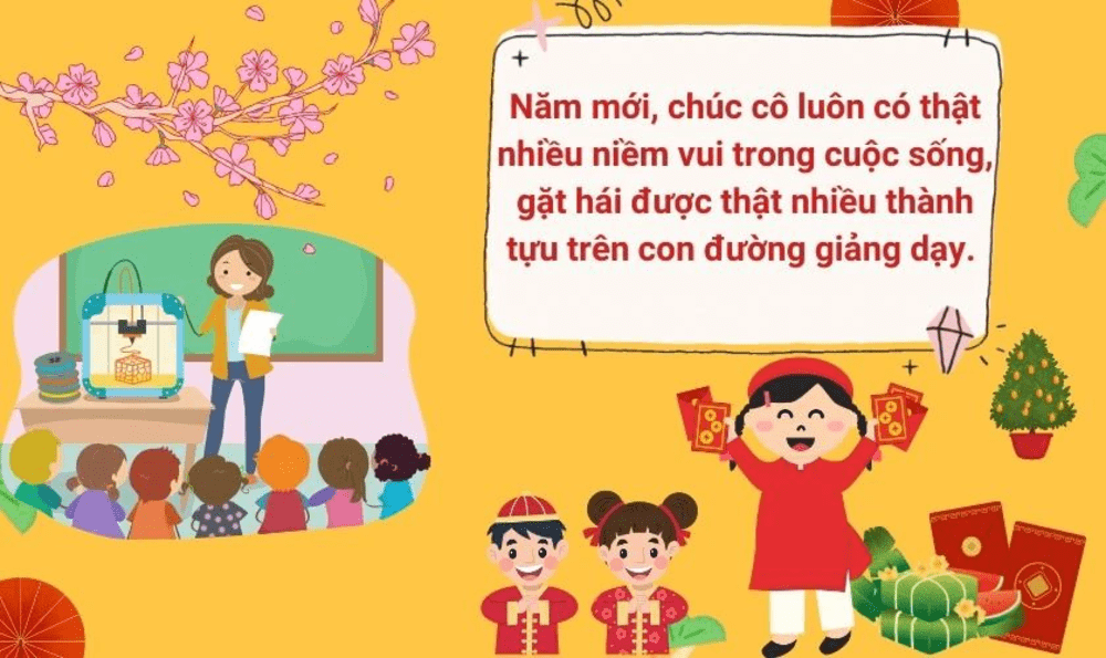 Những Lời Chúc Năm Mới Hay Nhất Dành Cho Thầy Cô