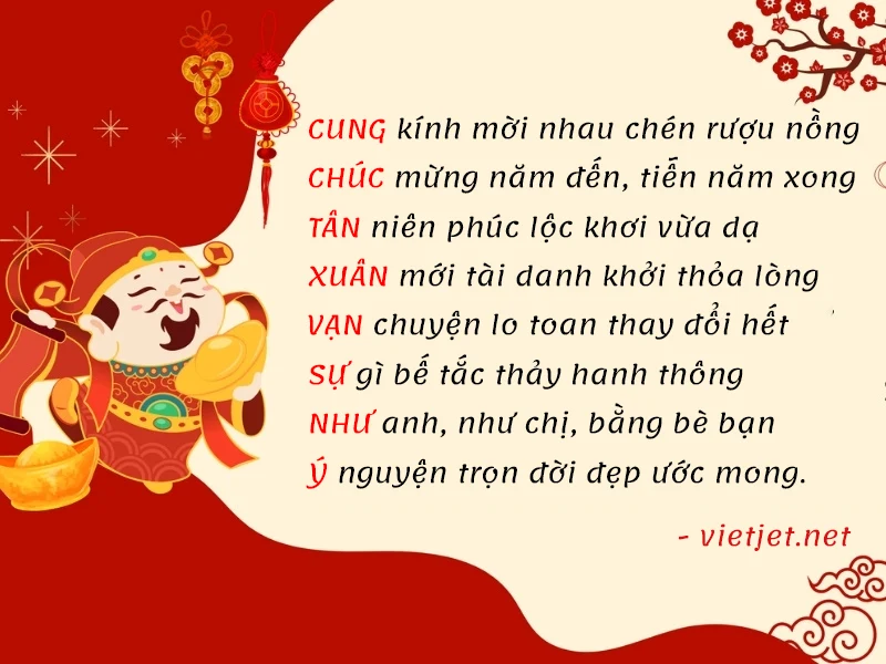 Câu Chúc Tết Ngắn Gọn Ý Nghĩa