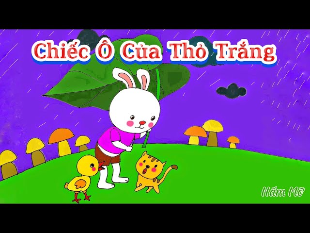 Câu chuyện chiếc ô của thỏ trắng