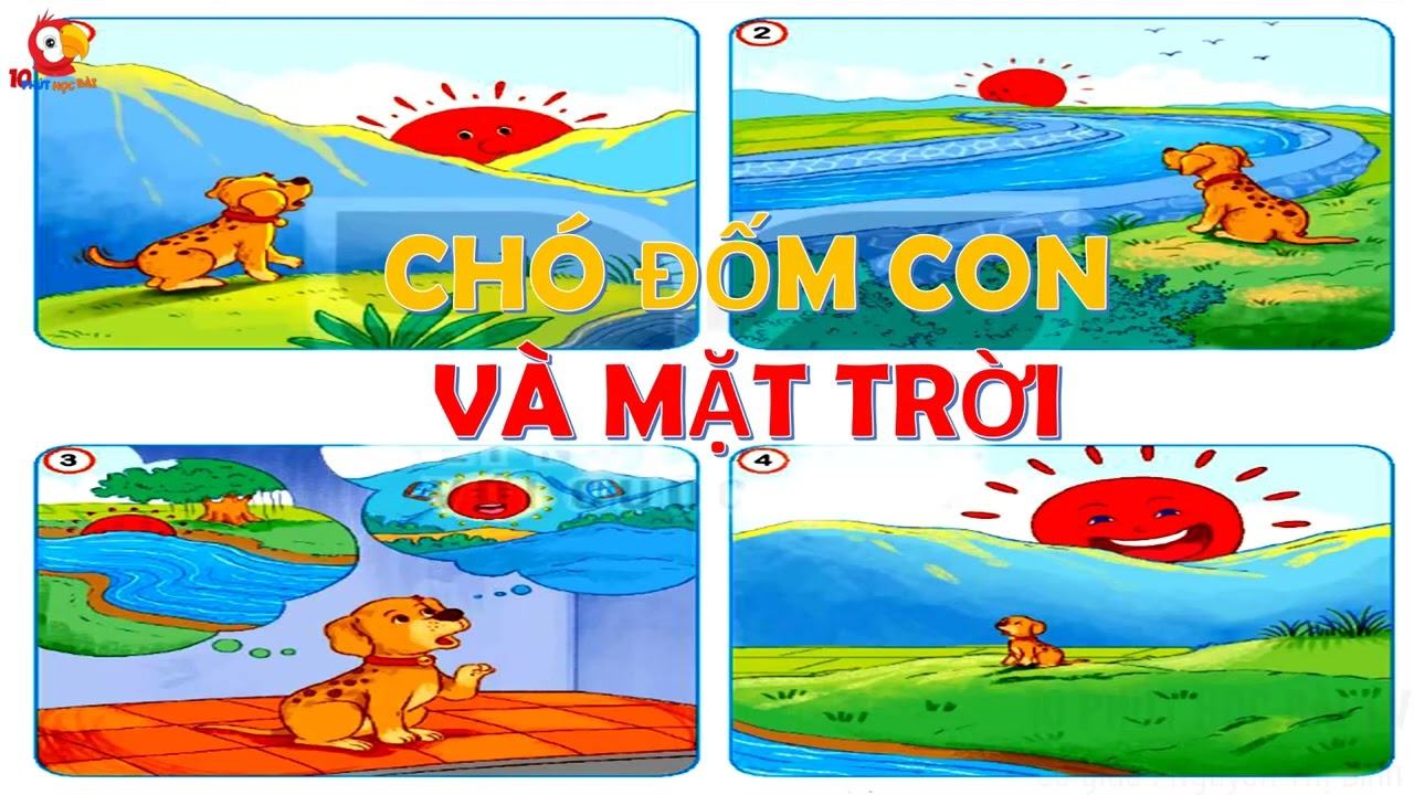 Câu chuyện chó đốm con và mặt trời