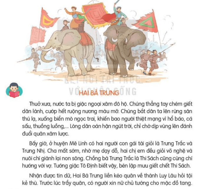 Câu Chuyện Hai Bà Trưng Lớp 3: Dũng Cảm Và Tinh Thần Yêu Nước